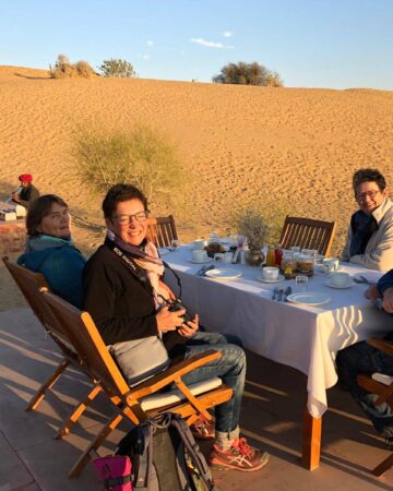 Camping on Sand Dunes